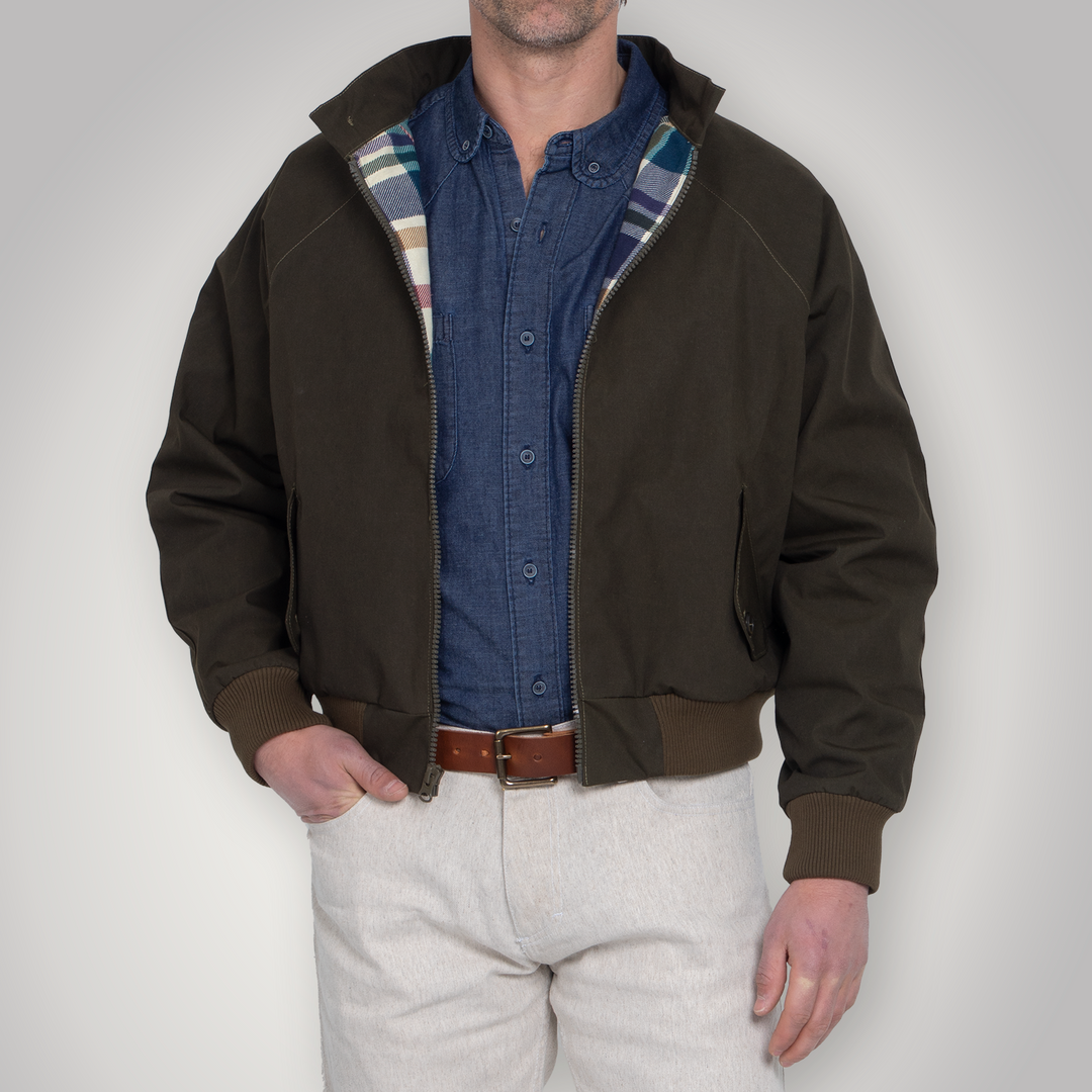 Harrington Jacket - Olive