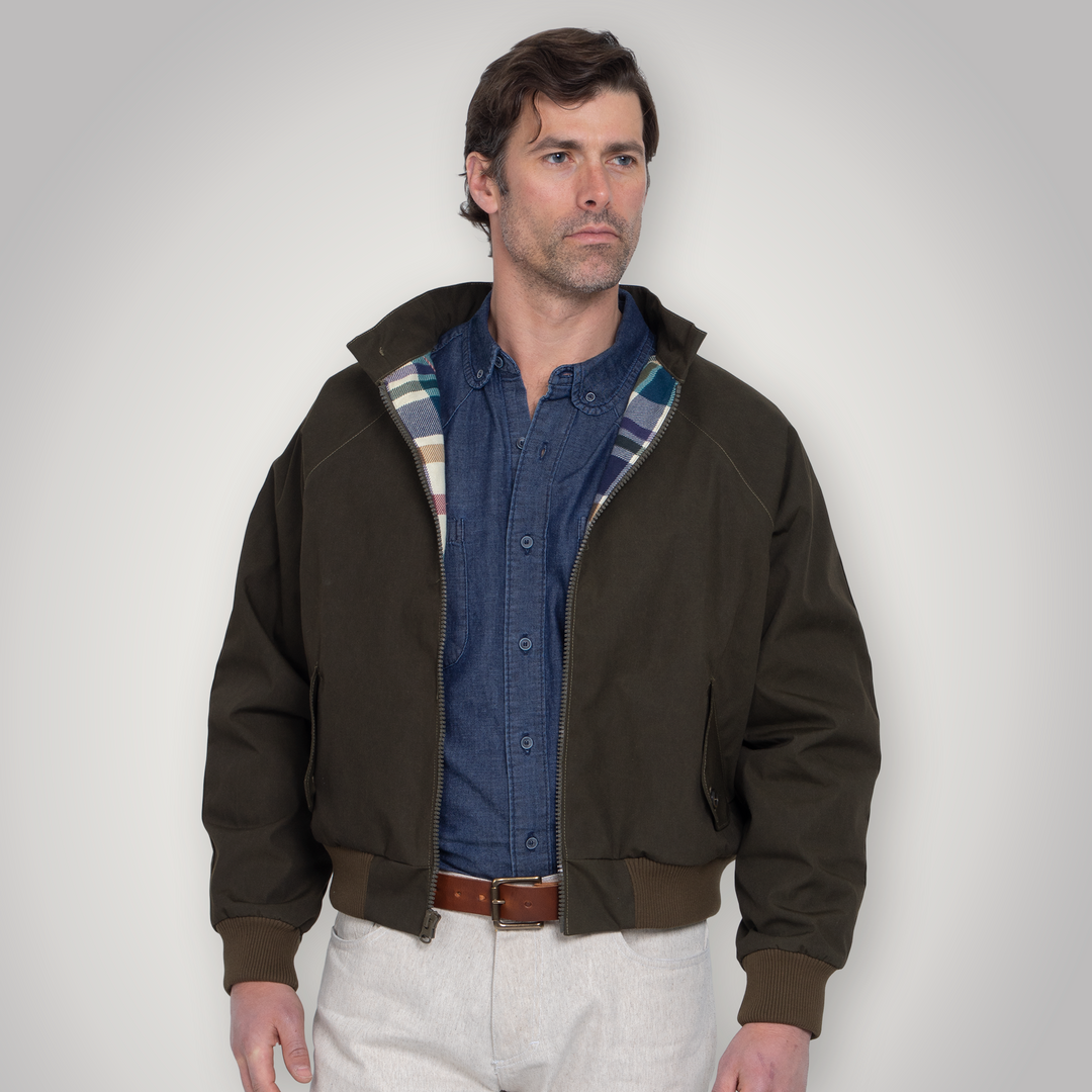 Harrington Jacket - Olive