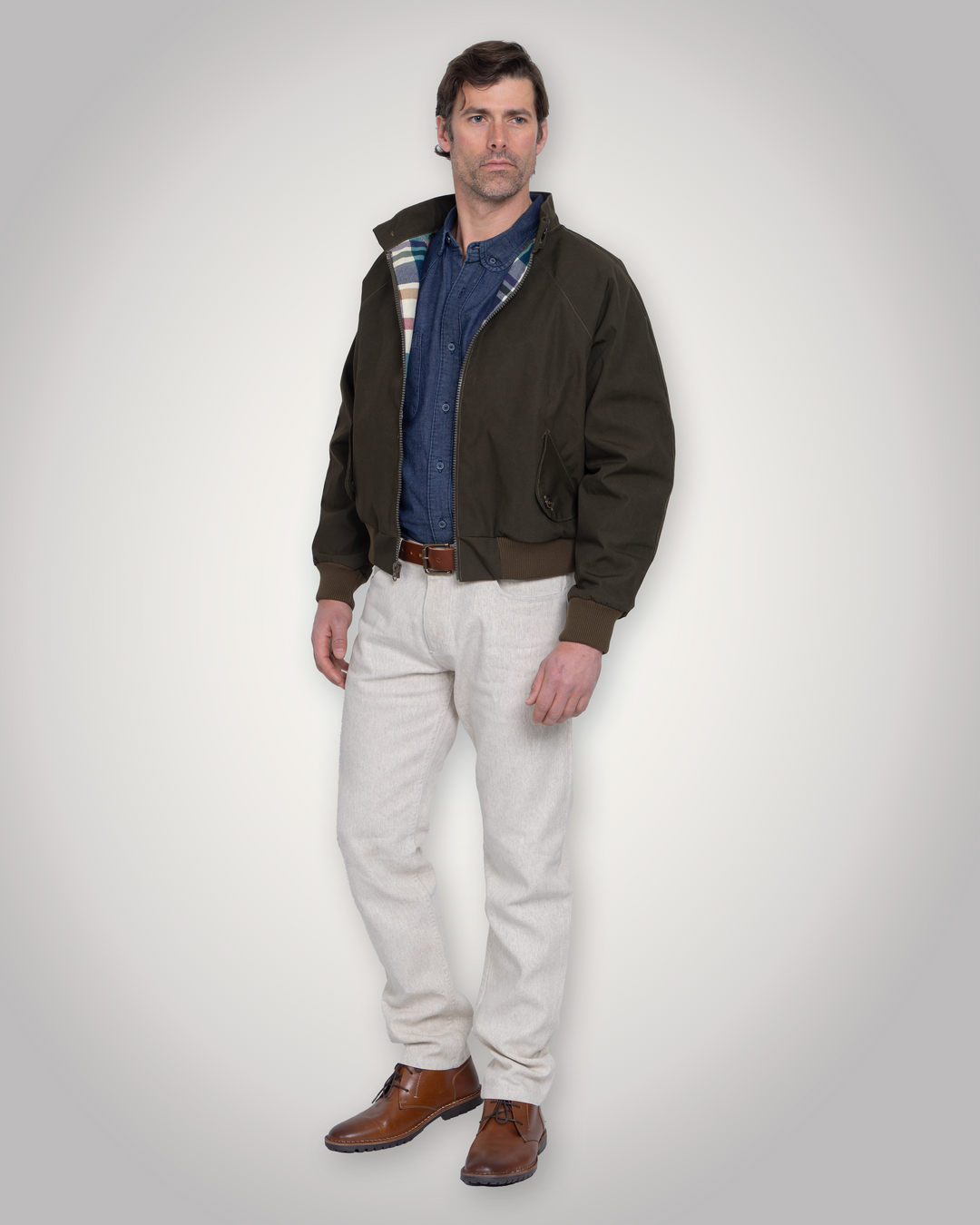 Harrington Jacket - Olive