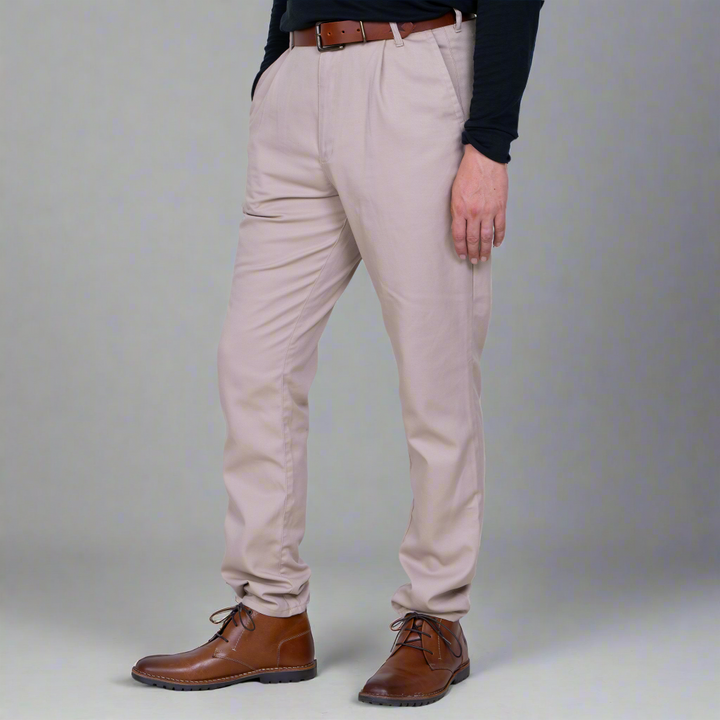 High Waisted Chino - Khaki
