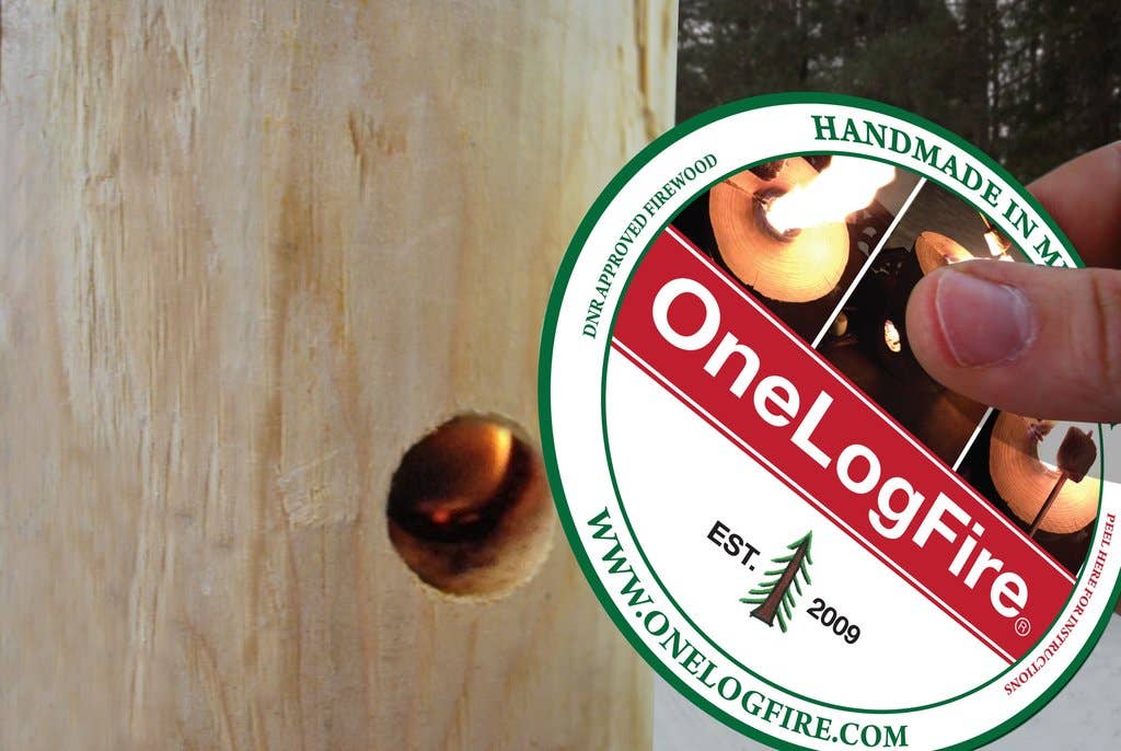 Original OneLogFire - 2-Hour burn time