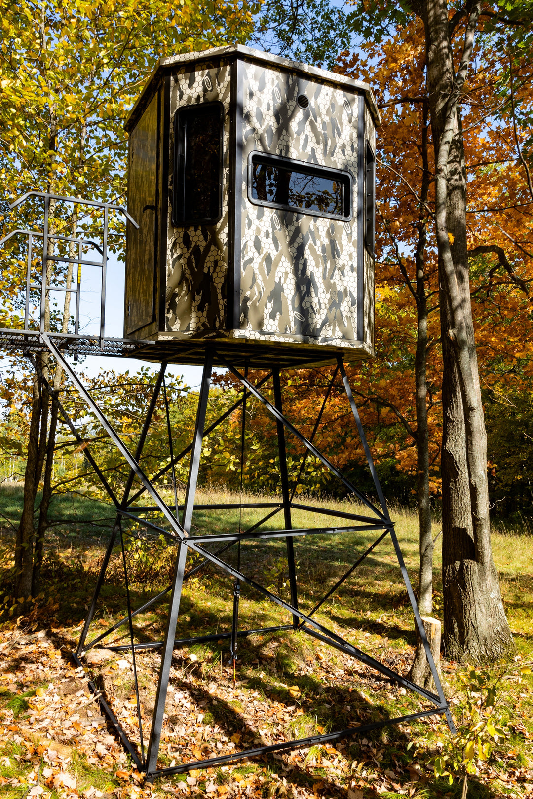 10ft Stair - Elevated Deer Blind Stand