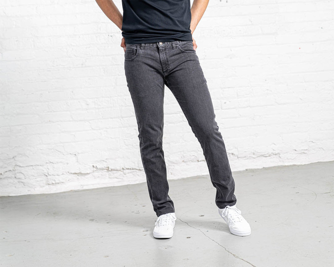 Slim Fit Grey Wash