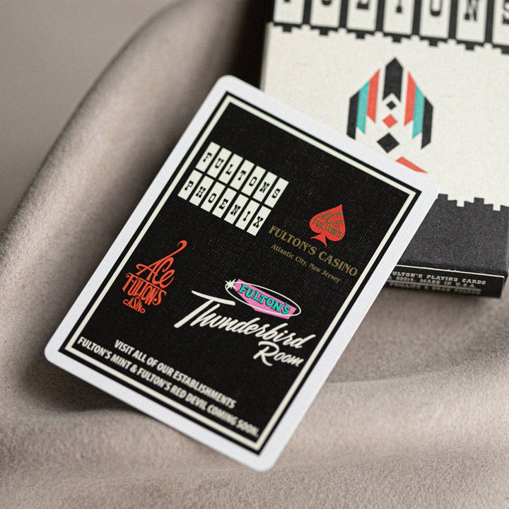 ACE FULTON'S PHOENIX CASINO PLAYING CARDS TEXAS TEA