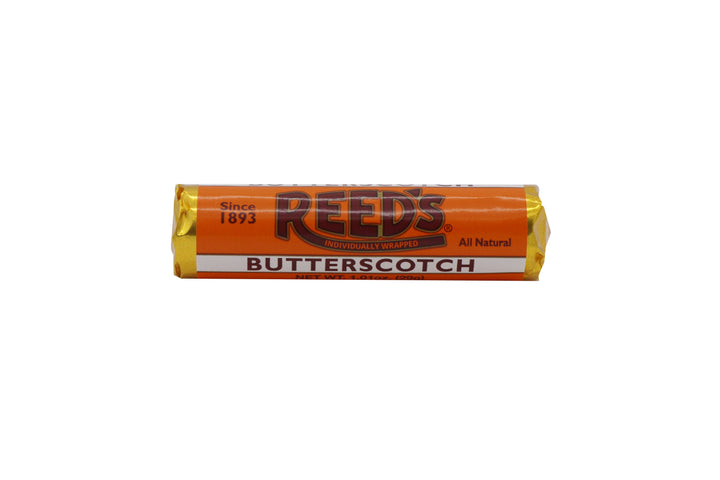 Reed's Candy Rolls Butterscotch, 24ct
