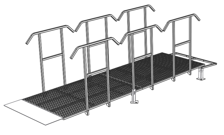 Wheelchair Accessible - Hunting Blind Stand - Ramp Kit