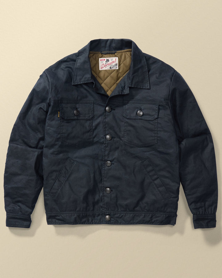 Deadeye Waxed Canvas Trucker Jacket