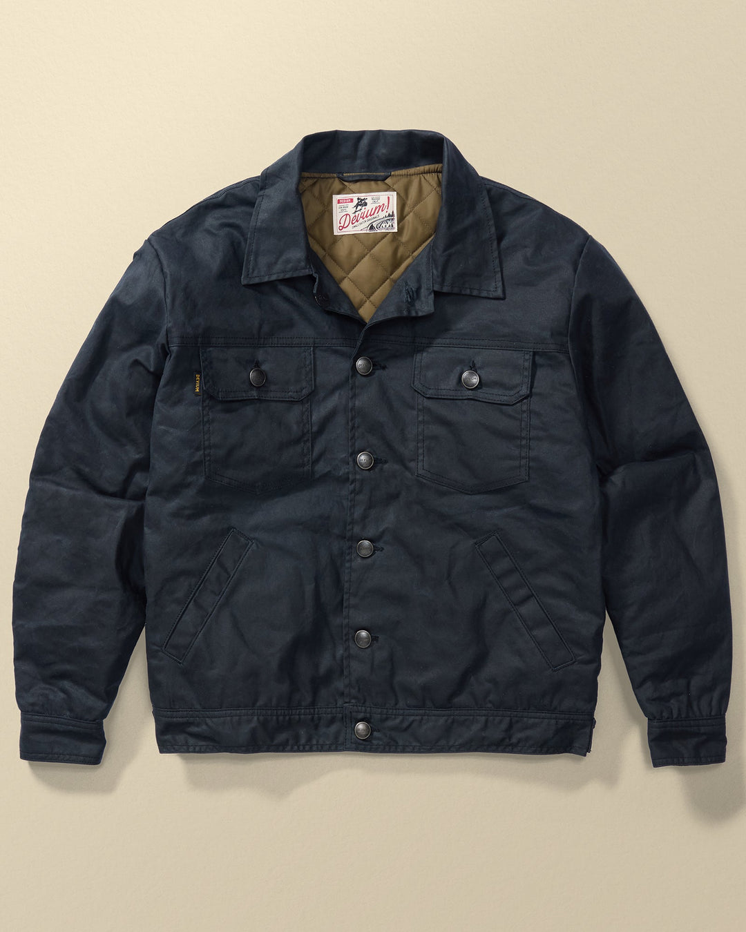 Deadeye Waxed Canvas Trucker Jacket