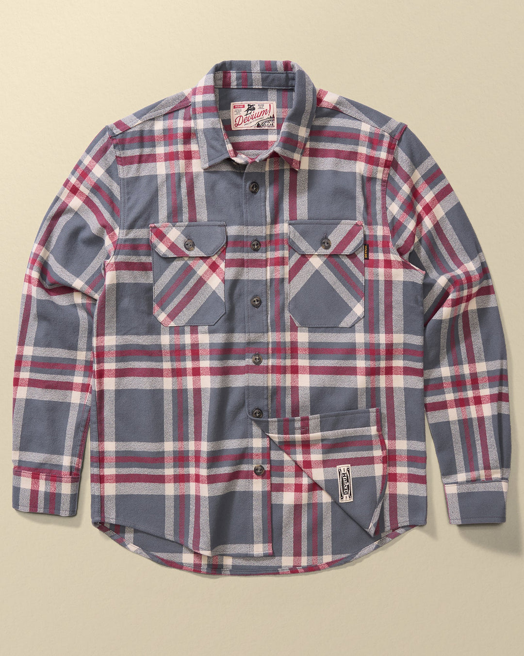 Boca Long Sleeve Flannel Shirt