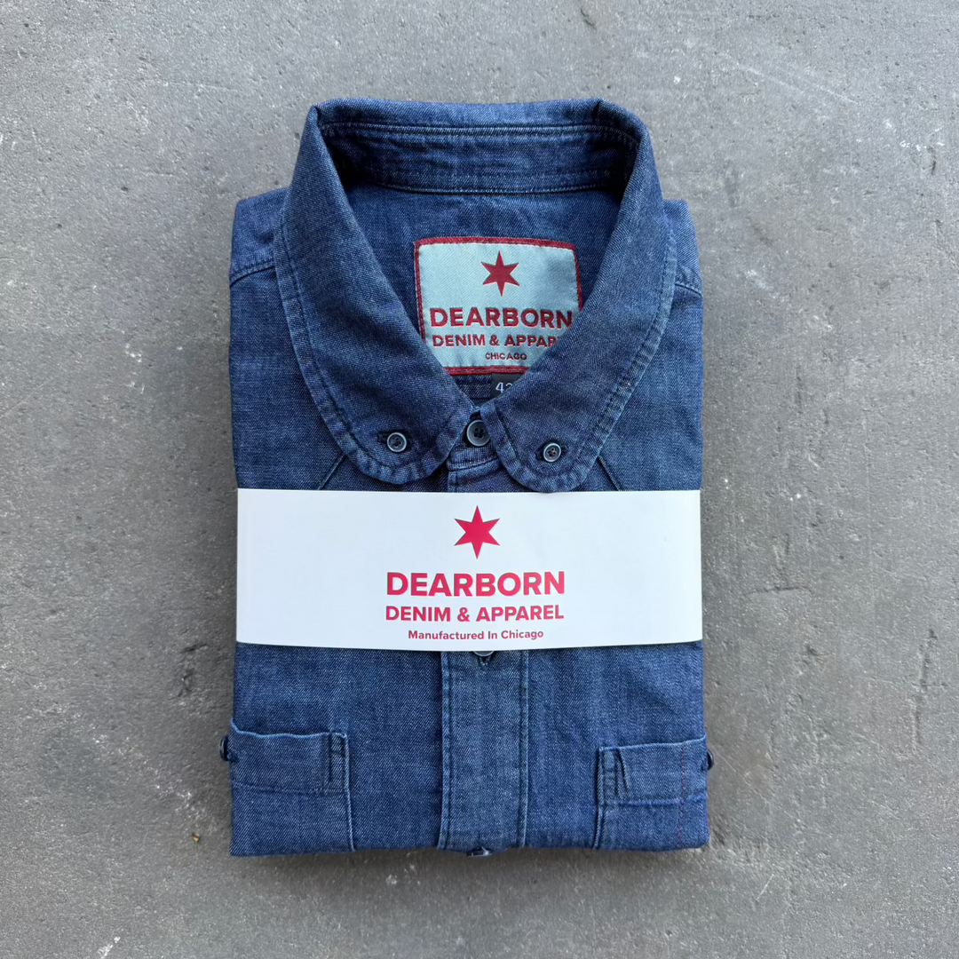 Chicago Club Button Down - Indigo