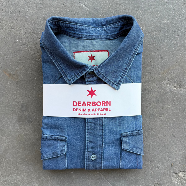 Western Chambray Light Wash