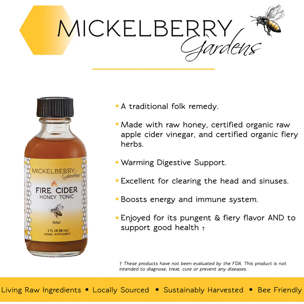 Fire Cider Honey Tonic (8oz)