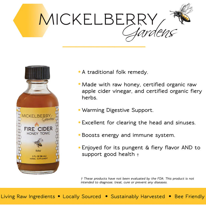 Fire Cider Honey Tonic (8oz)