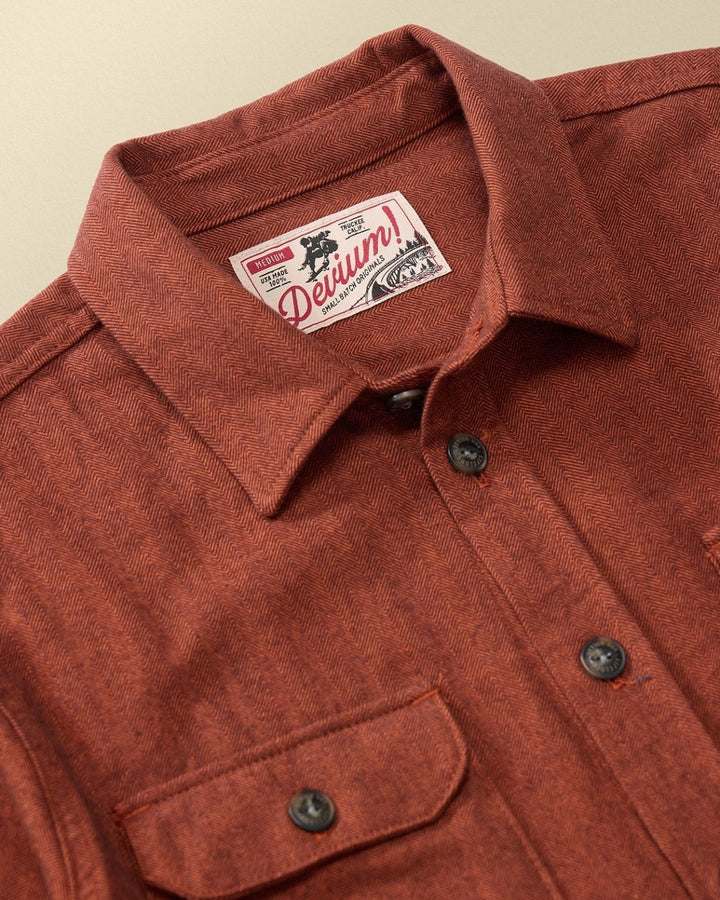 Alder Long Sleeve Flannel Shirt
