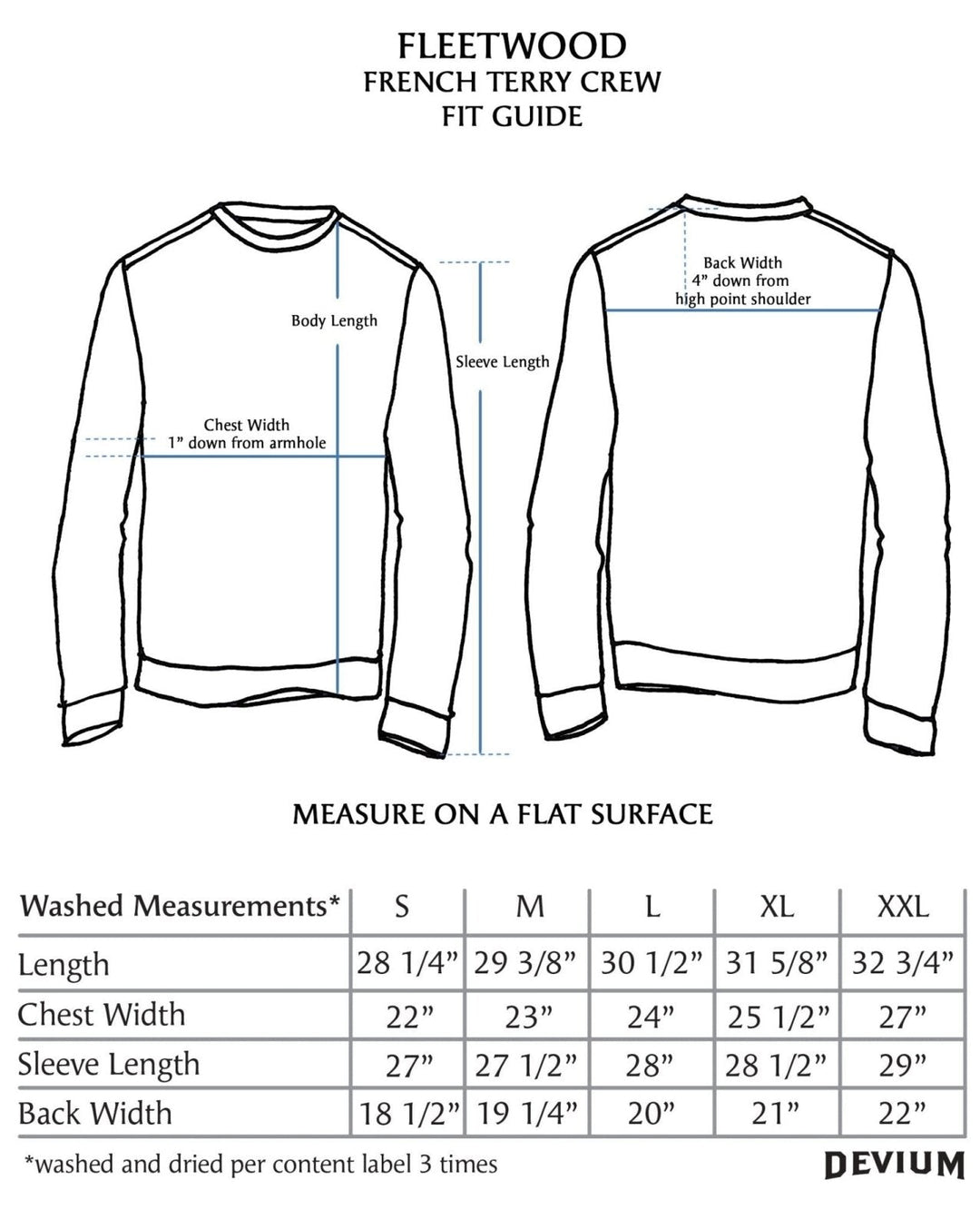 Fleetwood French Terry Crewneck Sweatshirt