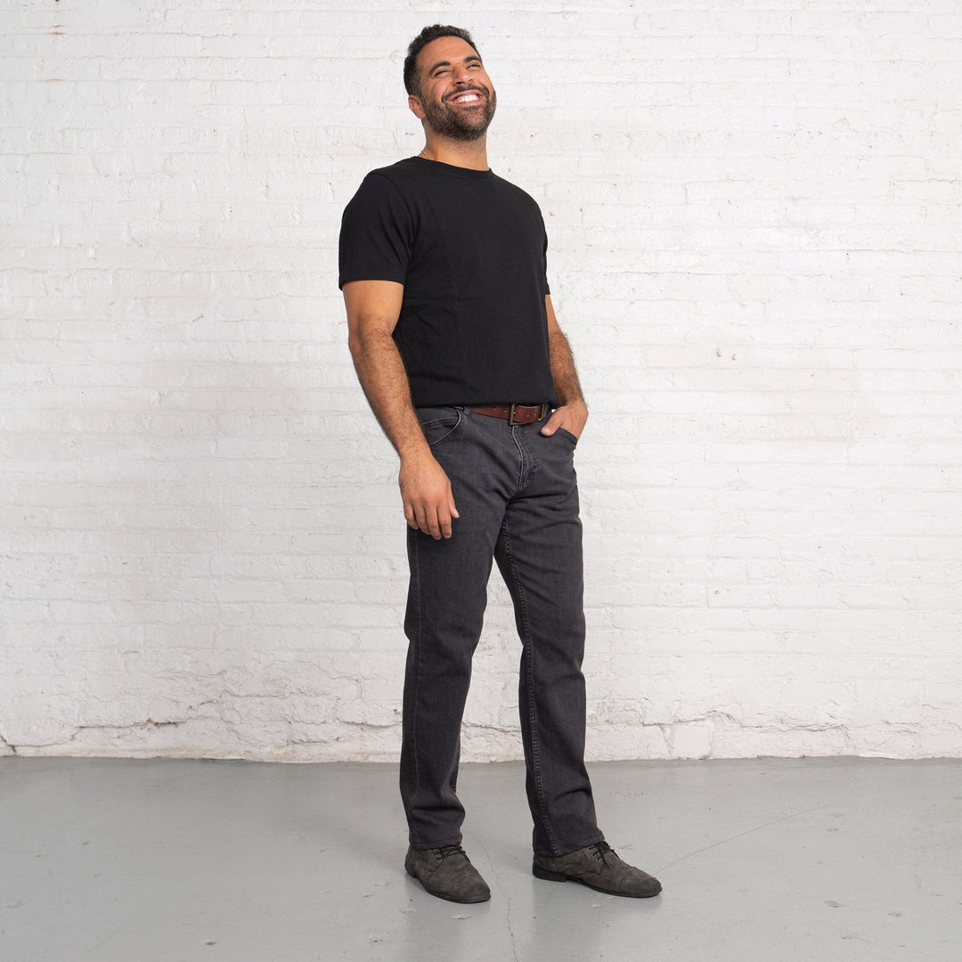 Relaxed Fit Grey Wash