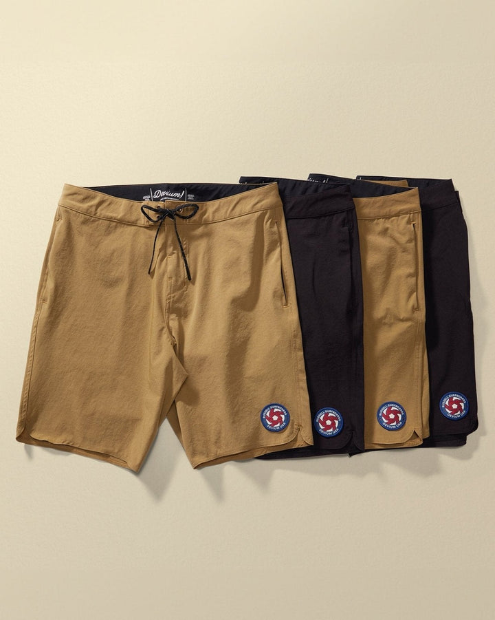 The Brotherhood Utility Trunks - Russell Surfboards x Devium