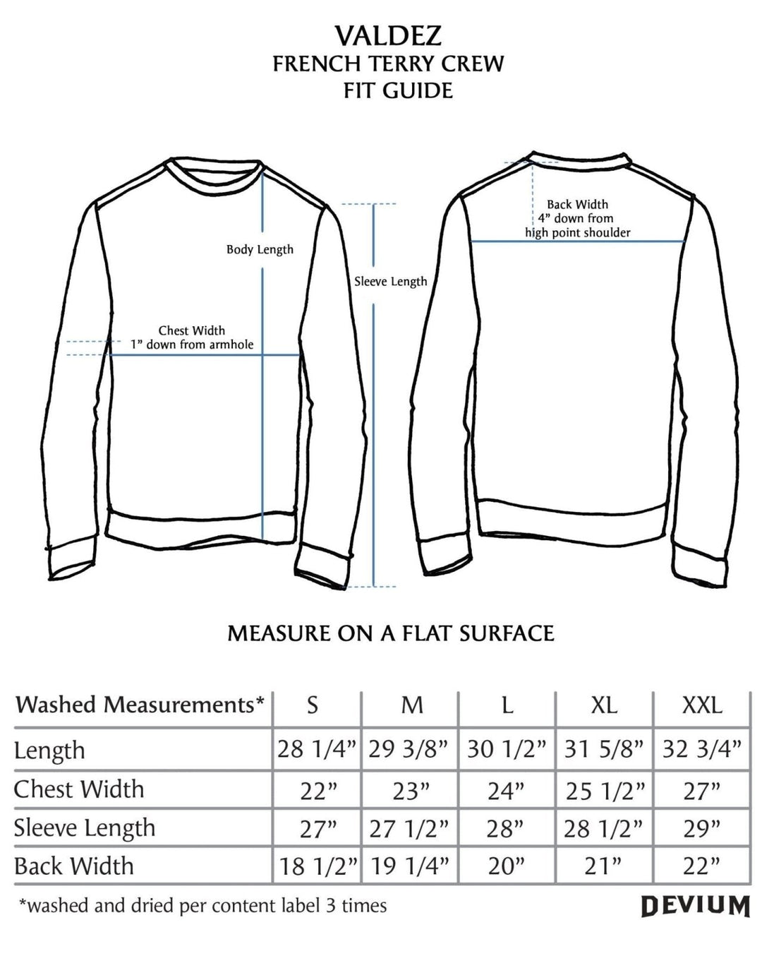 Valdez French Terry Crewneck