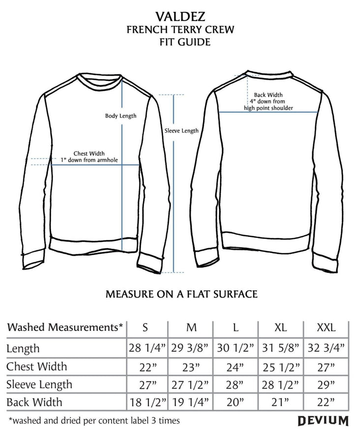 Valdez French Terry Crewneck